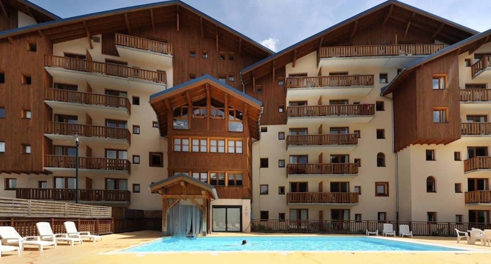 Vacanceole - Residence La Turra Valfrejus Exterior foto